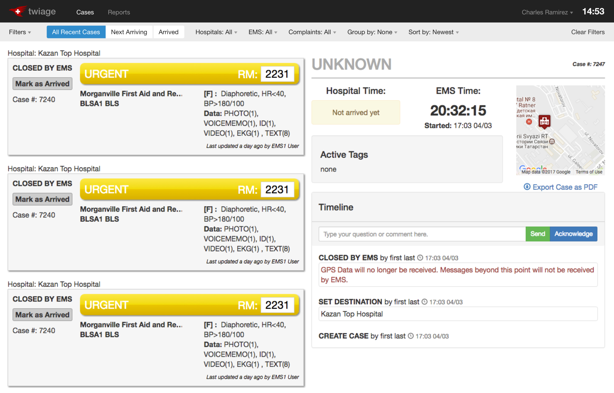 Old version of Dashboard